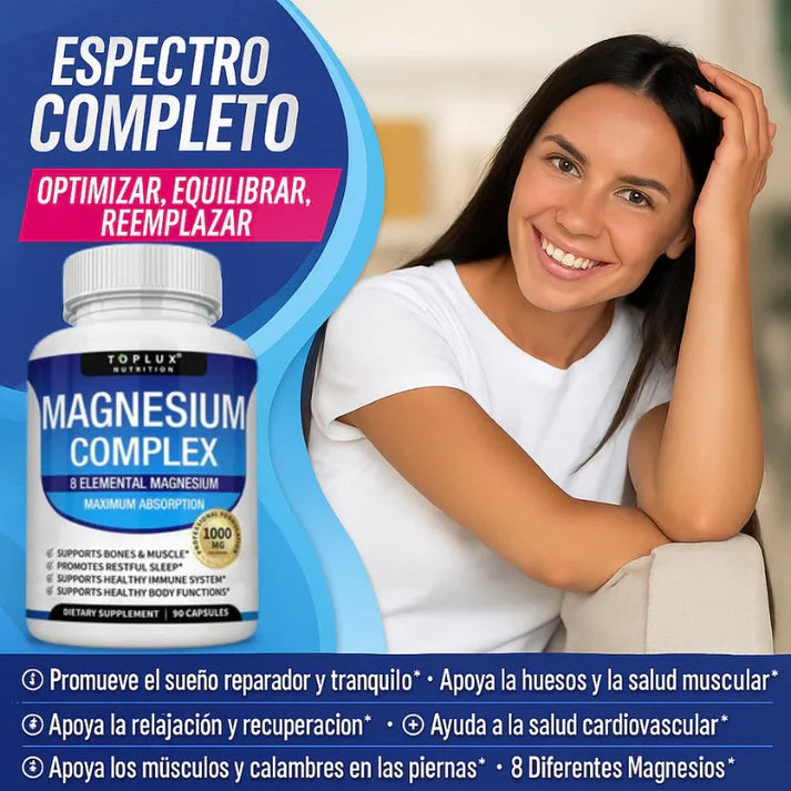 MAGNESIO 8 en 1 COMPLEX  Topux™