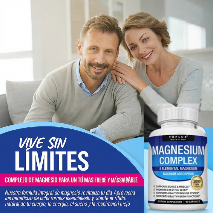 MAGNESIO 8 en 1 COMPLEX  Topux™