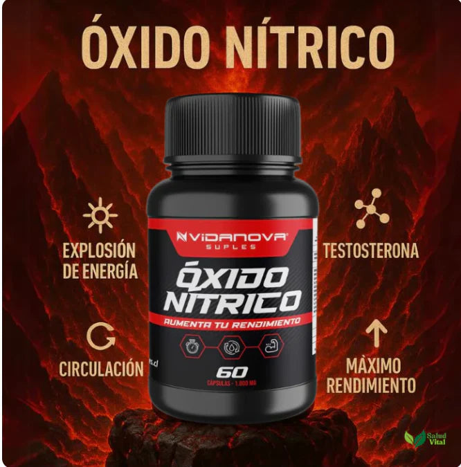 OXIDO NITRICO 1000MG 60 CAPS Premium™