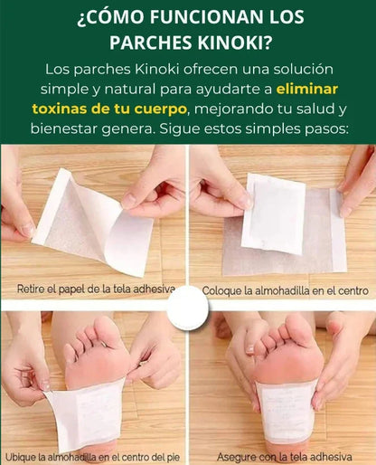 🔥 Parches Kinokis para pie Premium™